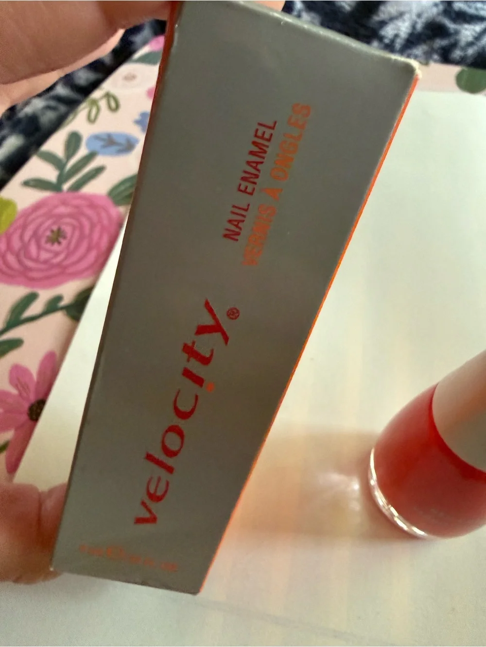 Mary Kay Velocity Nail Enamel Mango Spice NOS Vintage - Picture 5 of 6